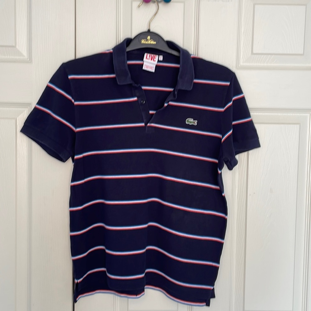 Lacoste Men's striped polo shirt